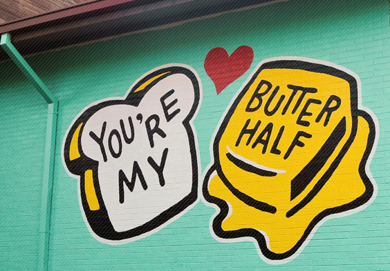 Name: You’re my Butter Half<br>Artist: Creative Suitcase